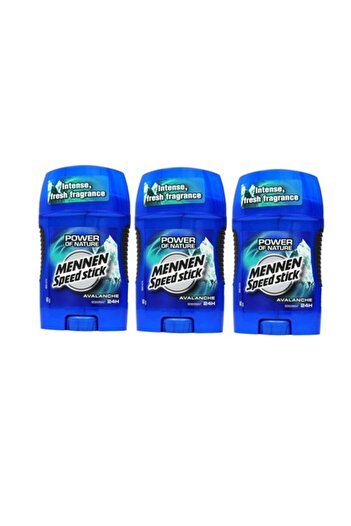 MENNEN SPEED STICK Set Deodorant Puterea Naturii Avalanche, 3x60 g