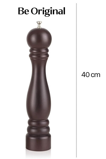 Be Original Vienna 40 cm Wooden Salt Mill