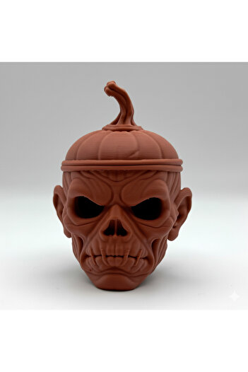 3Dprinted Halloween skull