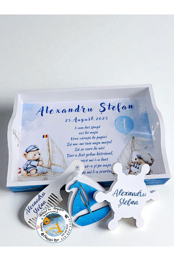 Atelierul lui Amzurică Personalized tray for mot