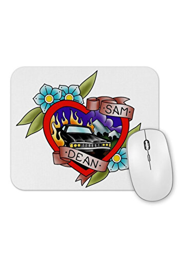 Toyaso Supernatural Sam Dean Themed Mouse Pad