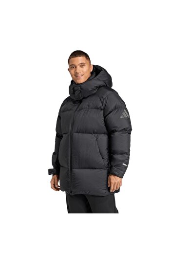 adidas Men's Black Coat Myshelter Parka Jl6960