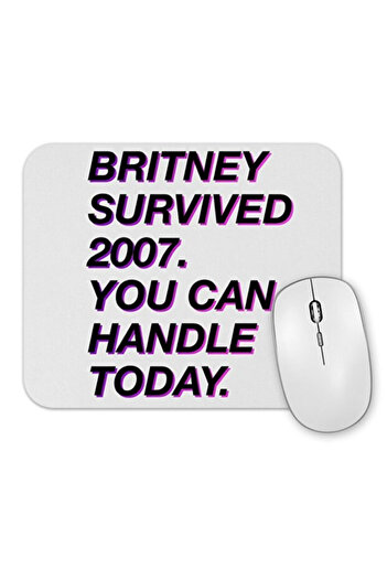 Toyaso Britney Survived 2007 Themed Mouse Pad