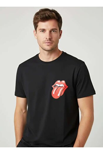 CANMODA Regular Stones T-Shirt - Black