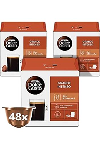 Nescafe Dolce Gusto Americano Intenso Coffee Capsules - 3 Packs
