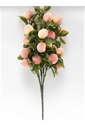 yapay çiçek evi Artificial Small Peach Tree Home Decor Kitchen Ornament