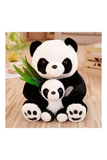 HALAMODO Mother Panda With Baby Plush Toy 60cm