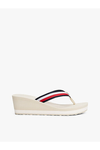 Tommy Hilfiger Women's Th Corporate Wedge Slippers