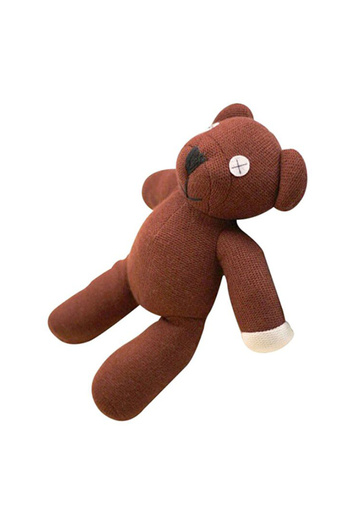 HALAMODO Cute Mr. Bean Stuffed Toy Adorable Realistic Detailing Compact Lightweight 25cm