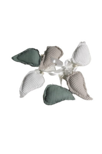 Koell Ghirlanda decorativa pentru camera copilului, Koell, Frunze Khaki - Bej