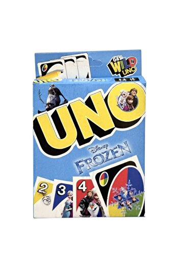 EFBUTİK Frozen Uno Card Game