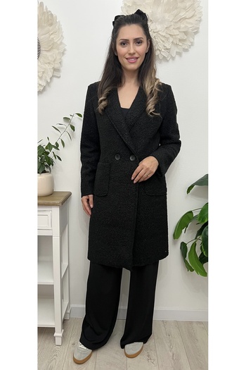 styleFlex Fluffy coat made of imitation wool material