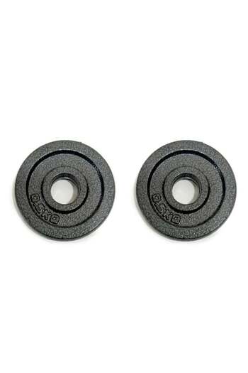 AGD Two Fitness Dumbbell Plates 0.5 Kg