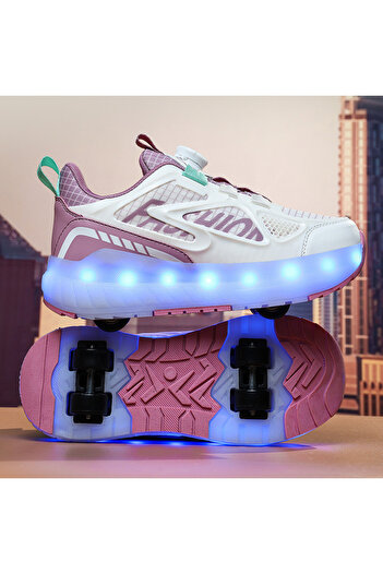 Leipae Skate Lighted Sports Shoes & Wheel Sneakers