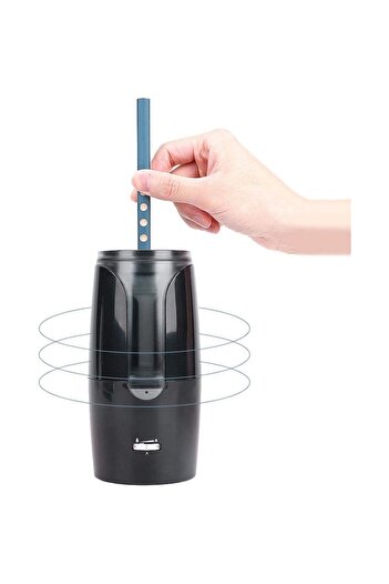 Hztyyier Electric Sharpener with Fast Sharpening, Adjustable Sharpening Function, Portable, Rechargeable