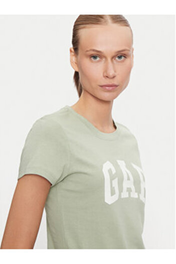 GAP Γυναικείο T-Shirt 417797-14 Πράσινο