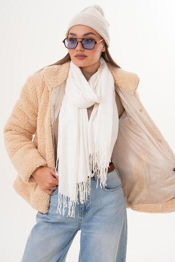 ŞİMAL Women's Plush Coat 255117 -