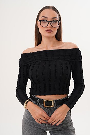 ŞİMAL Women's Madonna Collar Blouse 255335 -