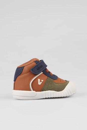 Vicco Soli II Ορθοπεδικές μπότες για αγοράκι καφέ Baby First Step