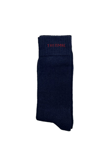 Özgür SOCKS THERMAL ÇORAP 6'lı PAKET LACİVERT