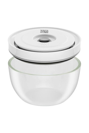 ZWILLING Fresh&Save Bowls Vacuum Bowl Set S/M/L 6-Piece Glass Transparent-White - 1031016
