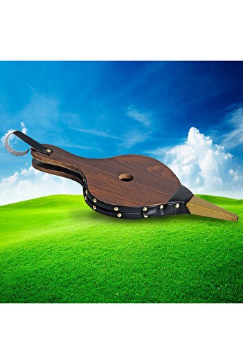 Relax Barbecue Wooden Fan