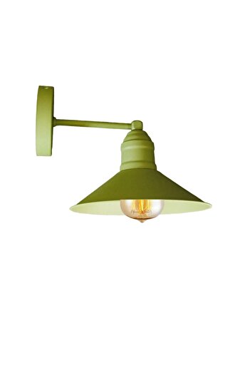 Uçar RETRO RUSTIC MODERN STYLE BLACK ORANGE GREEN METAL CAFE CAFFE BEDROOM ARCHITECTURE WALL SCONCE