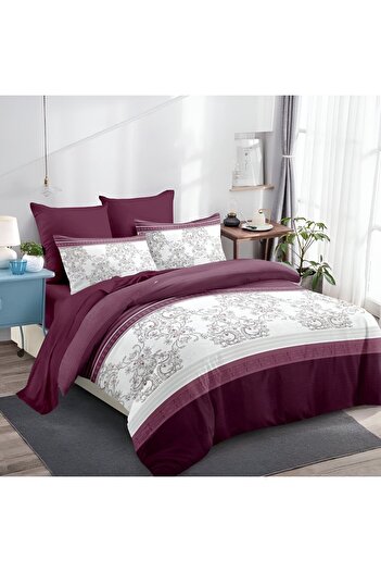 Caressa Bedding set microfiber, 37 321, for 2 people, multicolor, 4-piece set