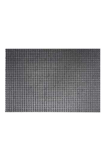 Queens Outdoor Entrance mat 402, 39 x 60 cm, polyethylene, gray, rectangular
