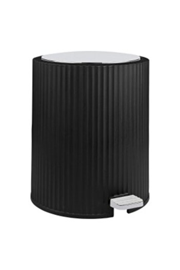 Okyanus Home Soap Dish Coliseum OKY-457-1, black + chrome