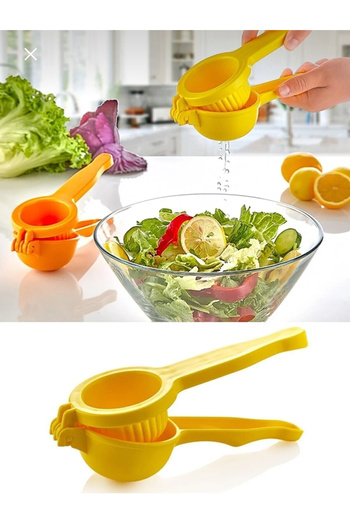 MİMOZA PARK Practical Lemon Squeezer |   Bpa Free Plastic