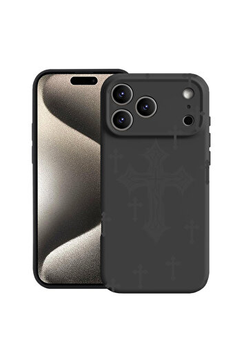 bestcase Premium Silicone Case For Apple iPhone 17 Pro Max, Cross, 2052067 PB 1474