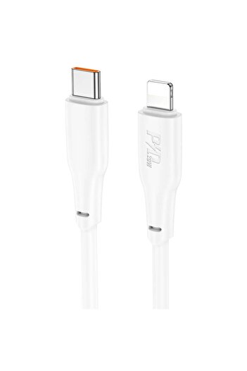Hoco Cablu Date si Incarcare (X93), USB-C, PD60W, QC3.0, 1m, White