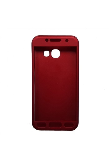 Danex Full Cover 360 Case for Samsung Galaxy A3 2017 Red + Protective Film