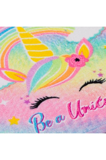 OEM Cotton Rainbow Unicorn Towel for Girls 30x30cm