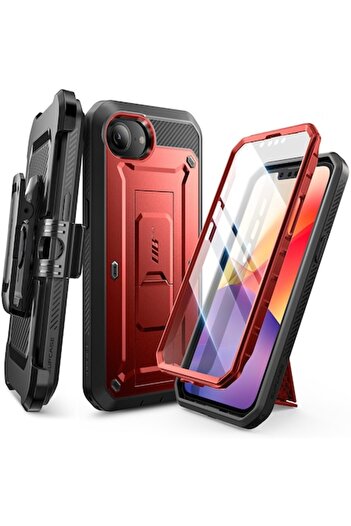 OEM Case for iPhone 16e, J86, Polycarbonate, Ruddy