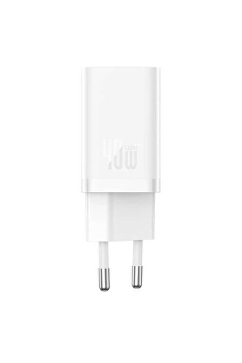 OEM Charger 2x Type-C, GaN, Fast Charging, 40W, P76, Silicon, Baseus