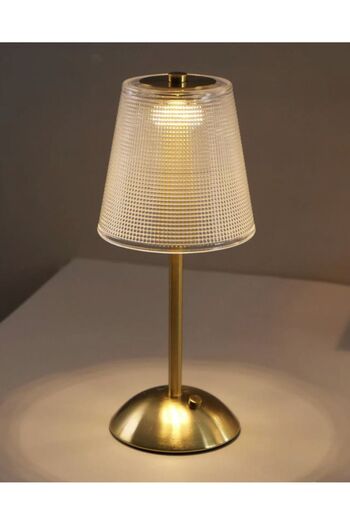 Generic Cordless Rechargeable Table Lamp LED Touch Control Light with 3-Way Brightness Modes