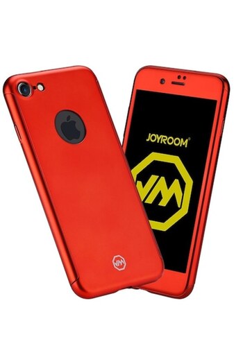 Danex Full Cover 360 Case for Apple iPhone 6/6S Joyroom (Front + Back) Red + Protective Screen