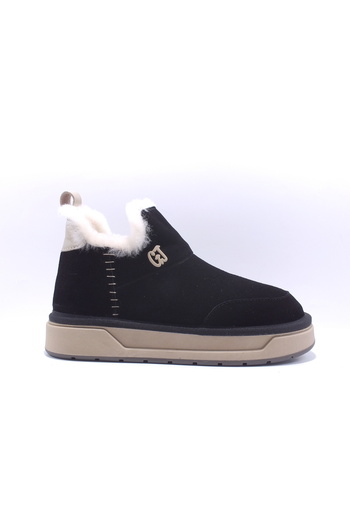 Guja 25K486 Women's Short Suede Boots with Fur Inside