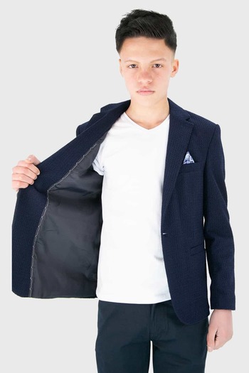SIRRI Boys' Sports Suit Chino Pants with Jacket