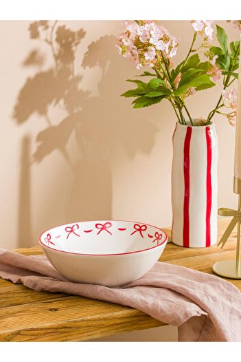 LC Waikiki Bowknot Printed Salad Bowl (W5)