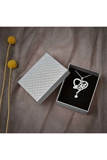 Black Season Distinctive Heart-Shaped Necklace | Gold or Silver Plated | Black Season