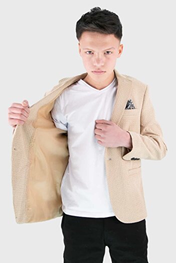 SIRRI Boys' Sports Suit Chino Pants with Jacket