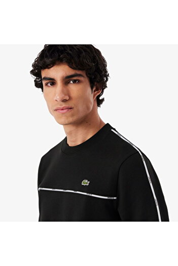 Lacoste Men's Classic Fit Black Sweatshirt
