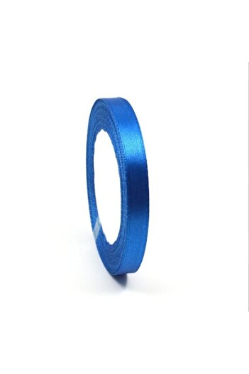 OEM Satin Ribbon, Width 1 cm, 1 Roll 22.9 m Dark Blue