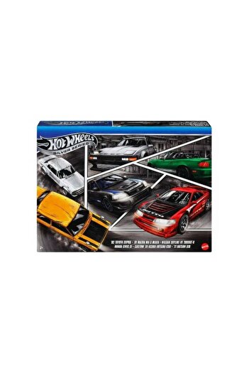 HOT WHEELS Silver Series Streets Of Japan Die-Cast Car 6-Pack