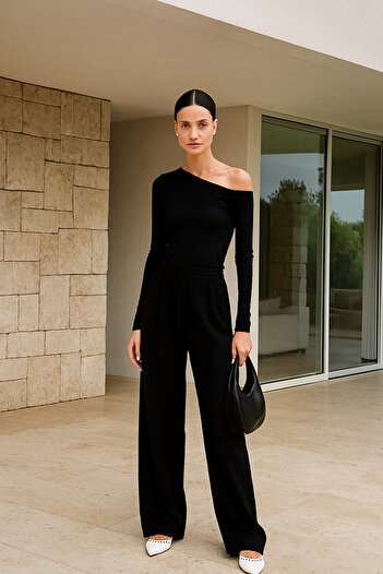 DMK Store Boat Neck Imported Fabric Two-Piece Set DMK.BoatNeck