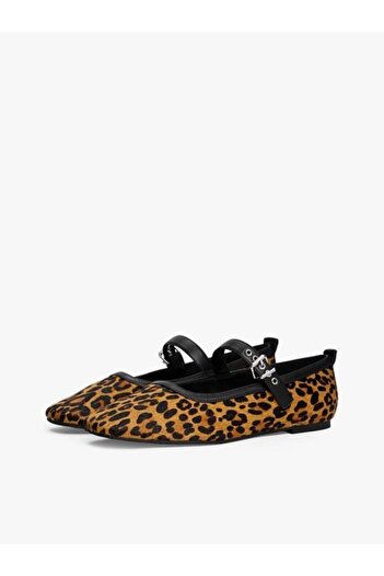 Tommy Hilfiger Tjw Maryjane Leopard Ballerina