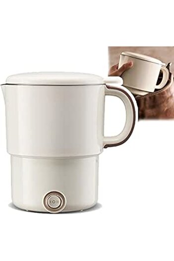 Generic Electric Kettle, Portable Foldable Electric Kettle for Travel and Business, 3-in-1 Travel Kettle, Mu